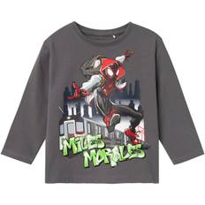 Name It Castlerock Novyn Spiderman Regular Bluse - Str. 104