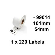 Dymo 99014 Forsendelses/navneskilt etiketter 101mm*54 mm 220 labels kompatibel