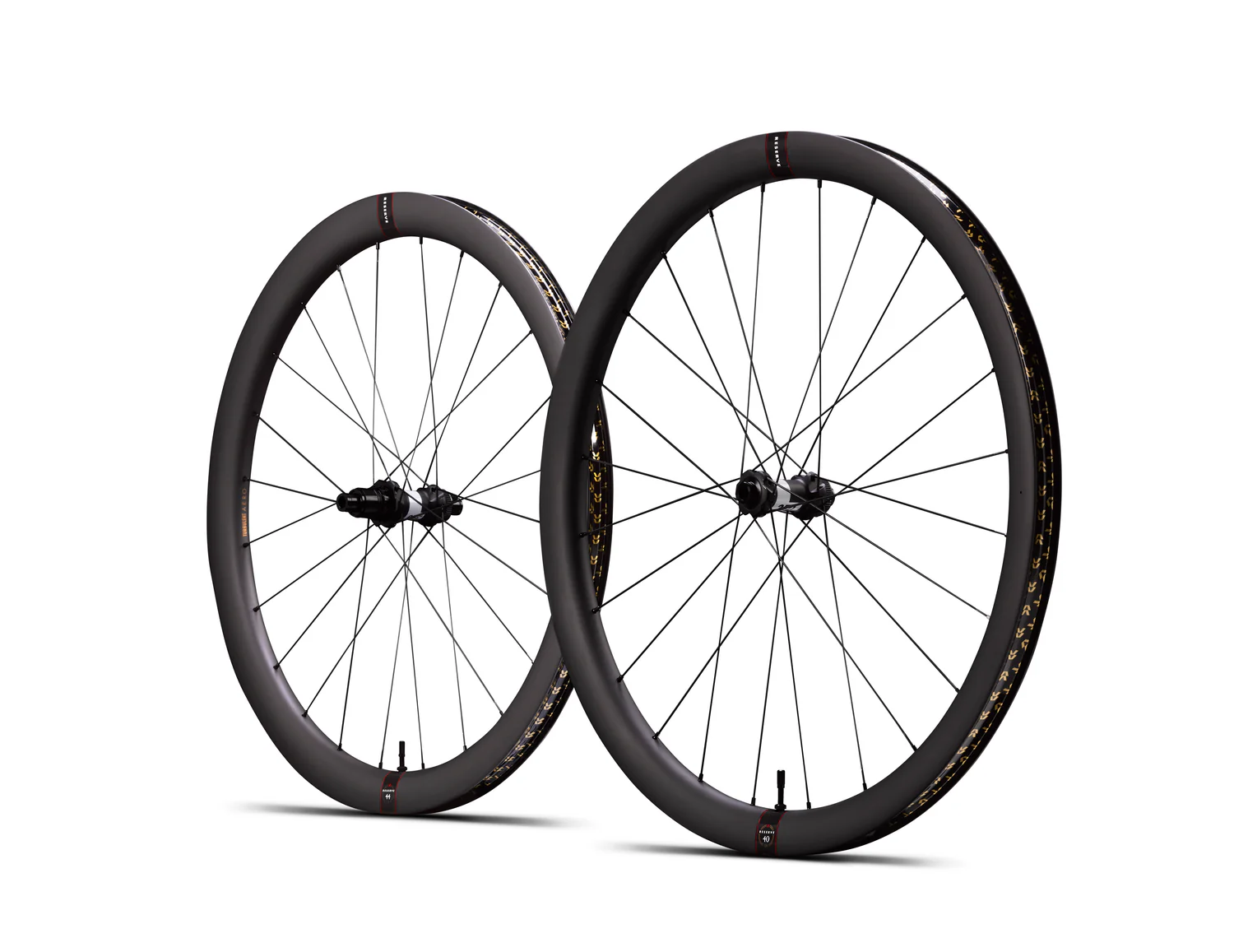 Reserve 40-44 GR 700c DT 350 HG Carbonhjul gravel Svart