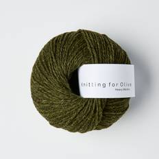 Knitting for Olive, Heavy Merino - Skifergrøn