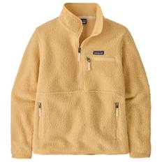 Patagonia Women's Retro Pile Marsupial Fleecetröjor Dam Storlek XXL Färg beige