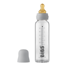 Baby Glass Bottle Complete Set 225ml - Cloud - 225ml