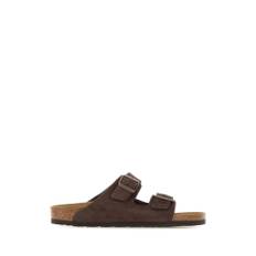 Birkenstock, Sko, Herre, Brun, 43 EU, Brune Ruskind Arizona Tøfler
