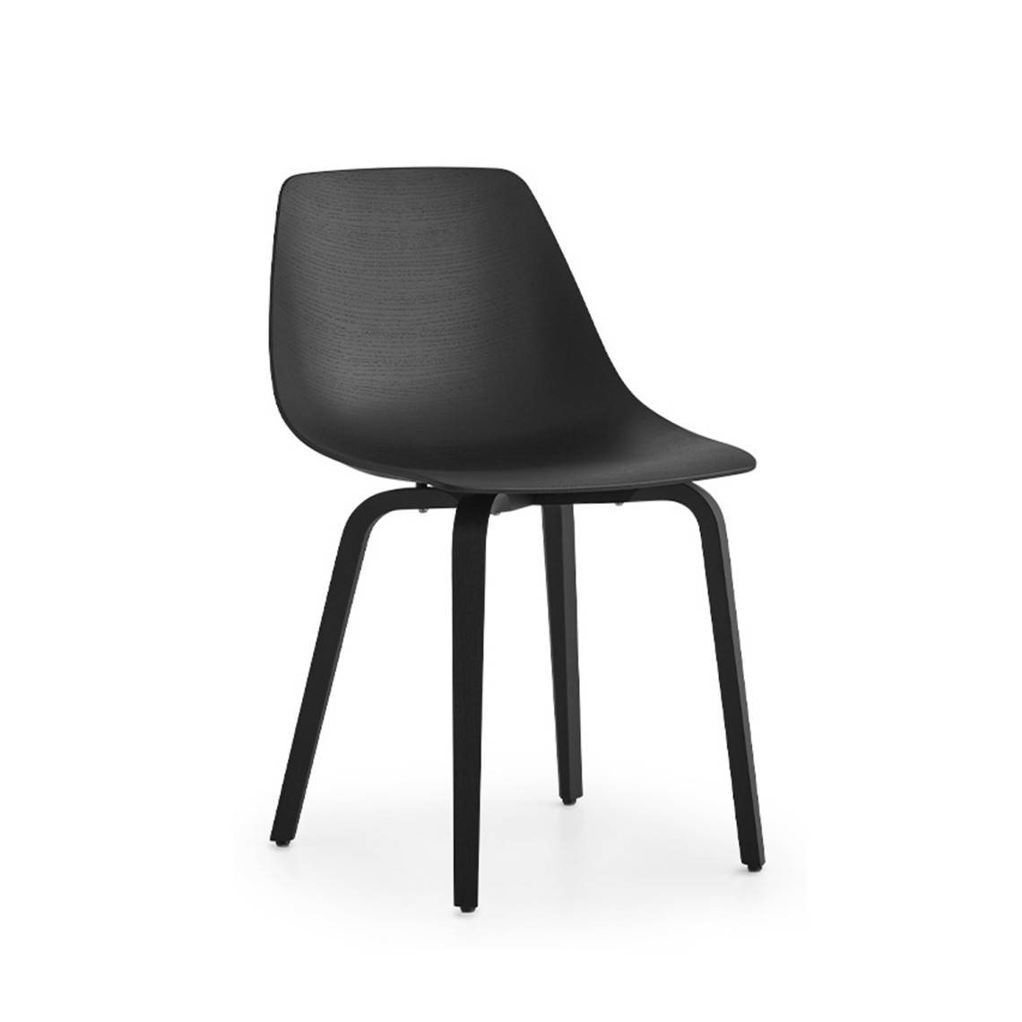 Stol Miunn, Design Black Open Pore.