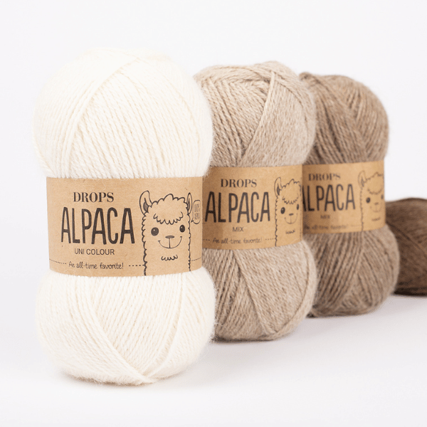DROPS Alpaca 9023 Lilla tåge (Mix) Indhold: 100% superfin alpaca Garngruppe: A (23 - 26 masker) / 5 ply / sport Vægt/længde: 50 g = ca. 167 meter Anbefalede pinde: 3 mm Strikkefasthed: 10 x 10 cm = 24 m x 32 p Håndvask, max 30°C / Tørres fladt / Kan filtes.