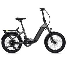 El foldecykel Deruiz Peridot 20" Dark Graphite Dark Graphite 20" (160-190 cm Personhøjde)