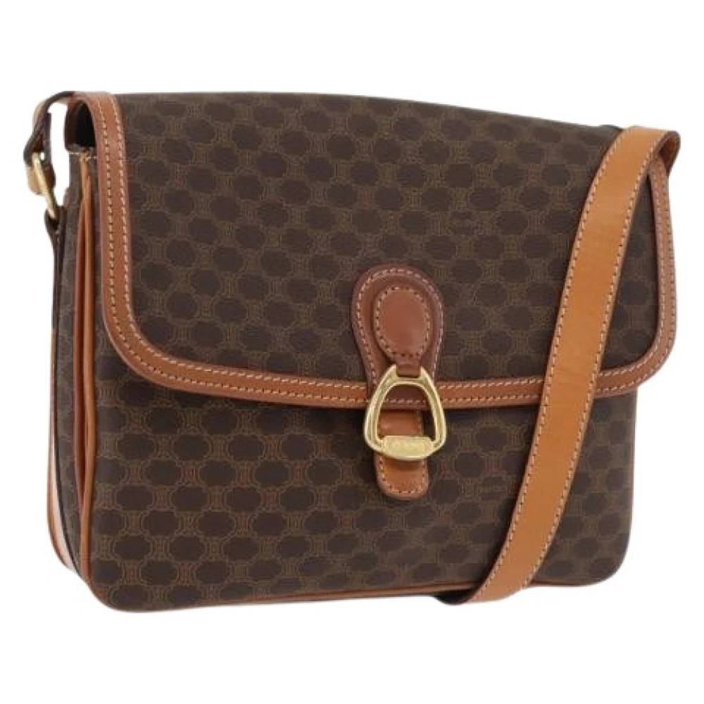 Celine Vintage Pre-owned Plast celine-tasker - Vintage - Dame - Brun - ONE SIZE -