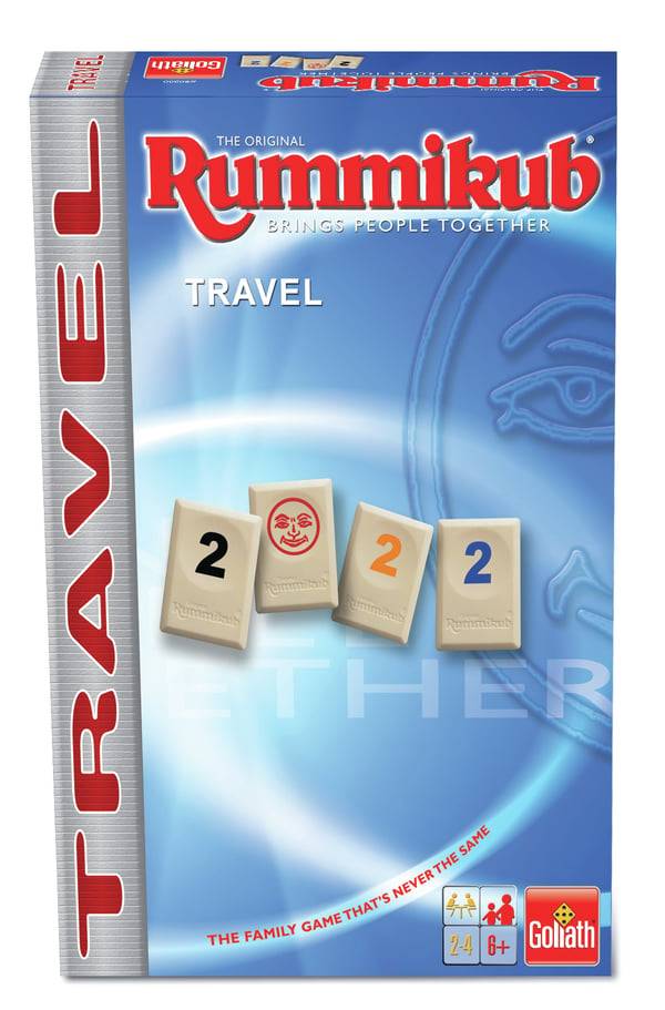 Goliath Rummikub The Original Travel Brætspil Flisebaseret
