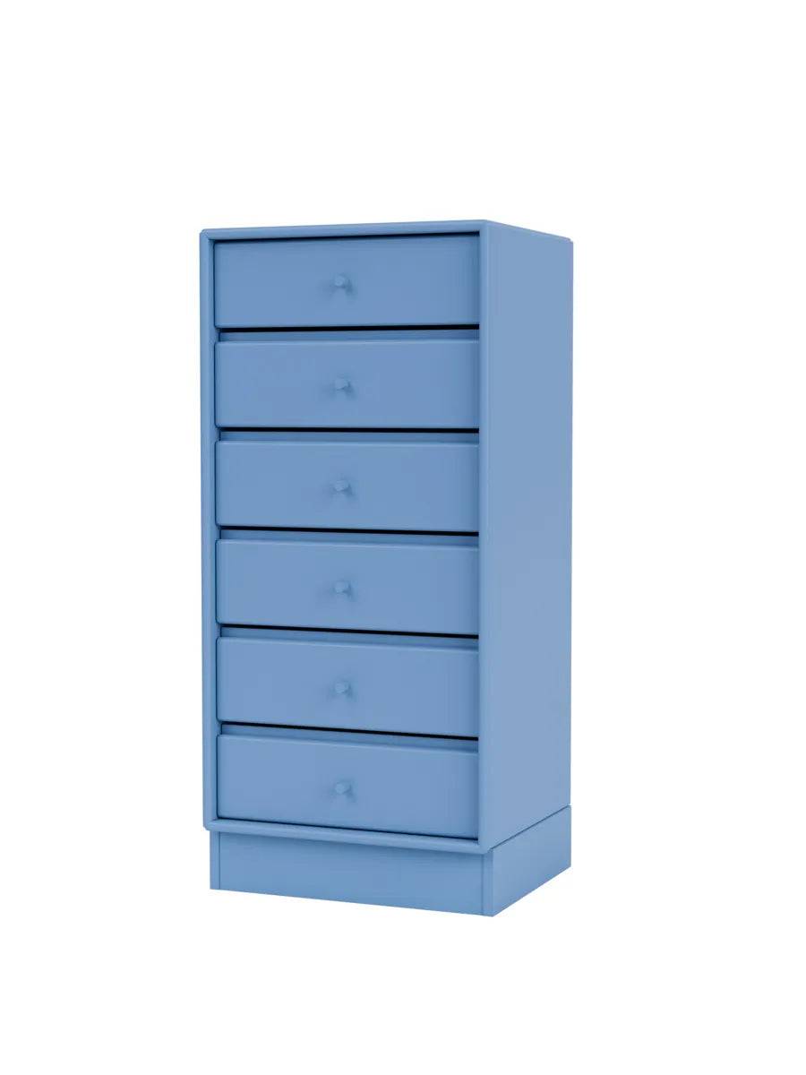1362 Skuffemodul inkl. sokkel fra Montana Azure / Sokkel 7 cm - Jacobsen Plus