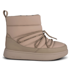 Woden Støvler - Isa Lace Waterproof - Silver Mink