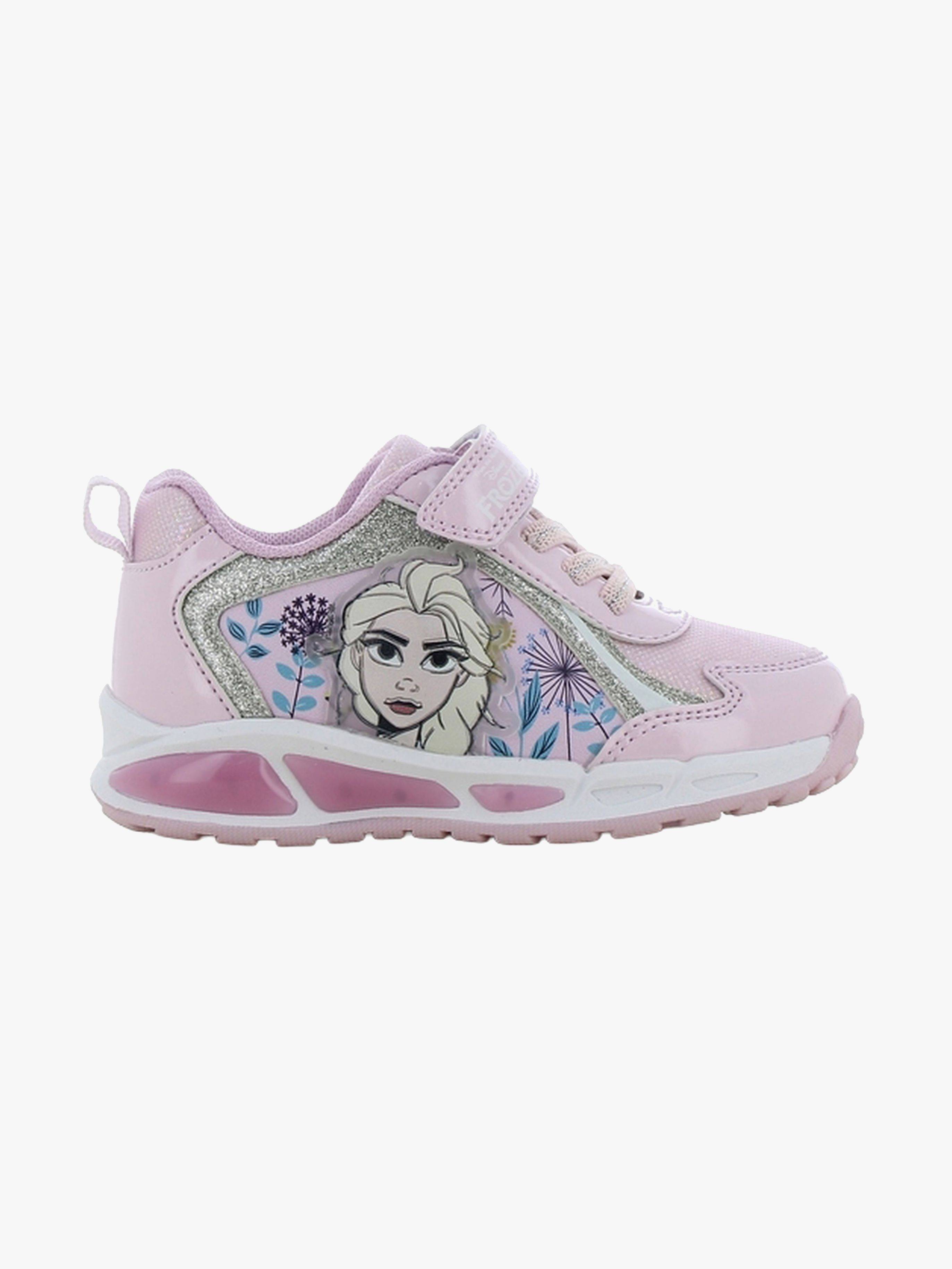 Disney Frozen Blinkande Sneakers, Lilac/Silver, 29
