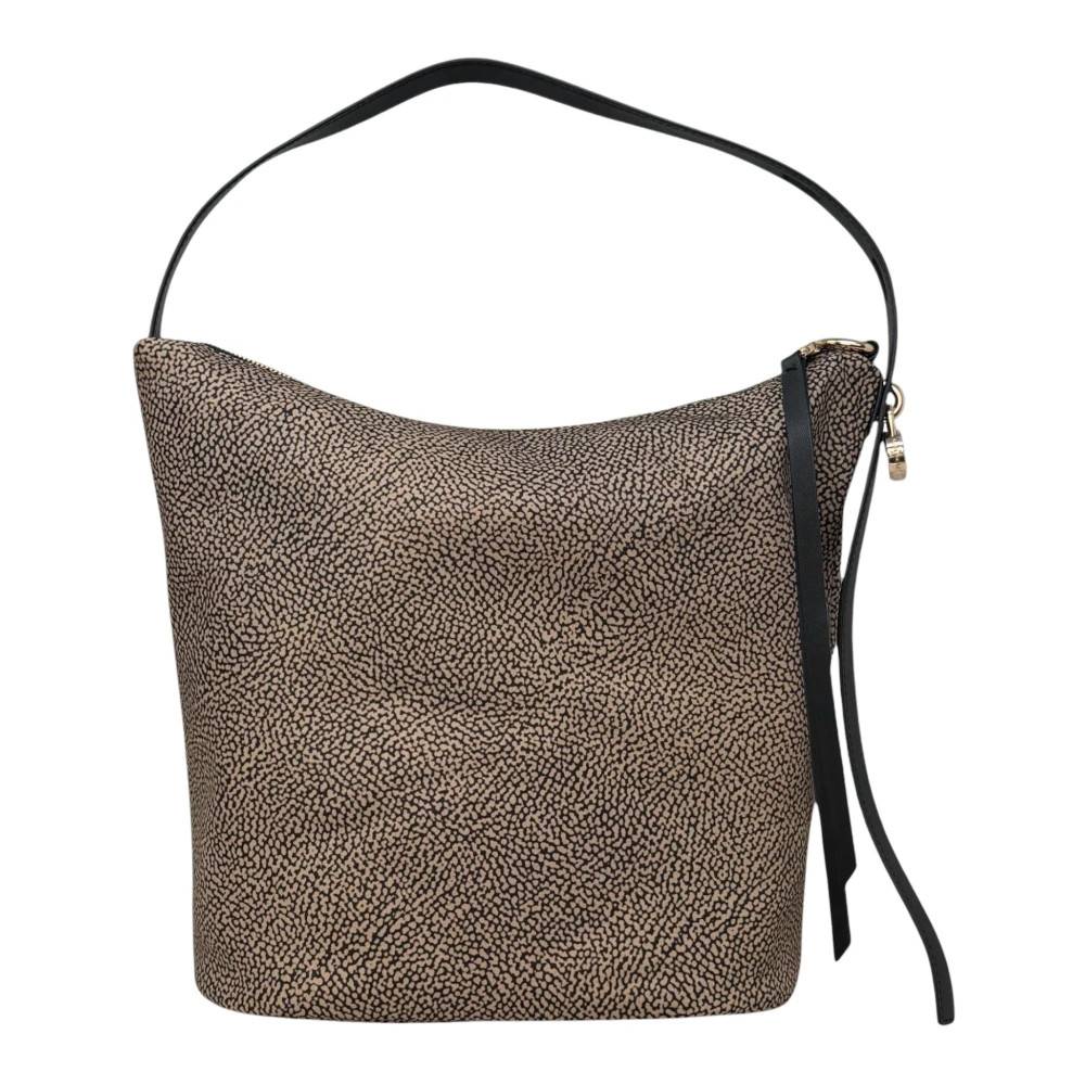 Borbonese Prive Secchiello Medium - Tasker - Dame - Brun - ONE SIZE - Uld