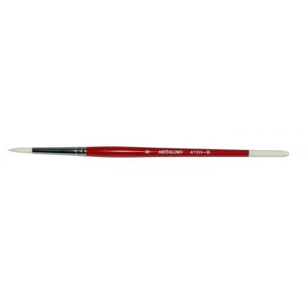 Metalimo serie 4701 nylonpensel - rund (flera storleksval)