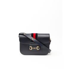 GUCCI Horsebit 1955 Shoulder Bag - Black