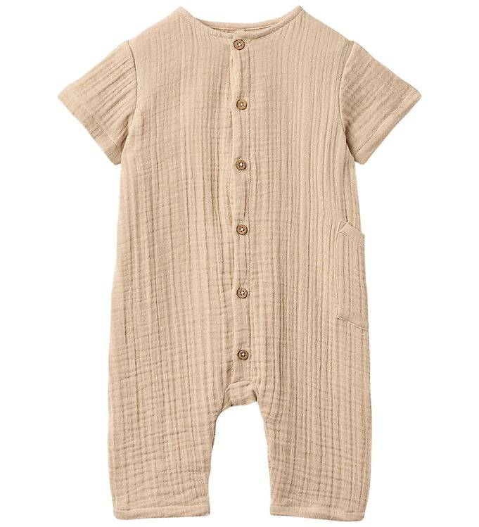 Wheat Sommerdragt - Musselin - Alex - Warm Sand - Wheat - 74 - Sommerdragt