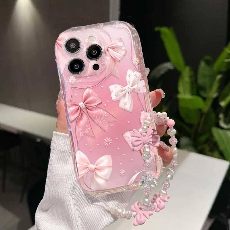 Rosa Rosettmönster Kedjefodral För Motorola Edge 50 Fusion Pro Ultra Moto G52 G22 G14 G24 G54 G84 G53 G30 E13 E14 Skydd