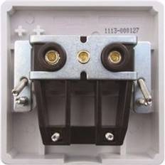 ESR Sline 45A White 1G Cooker Cable Connection Unit Electric Wall Box