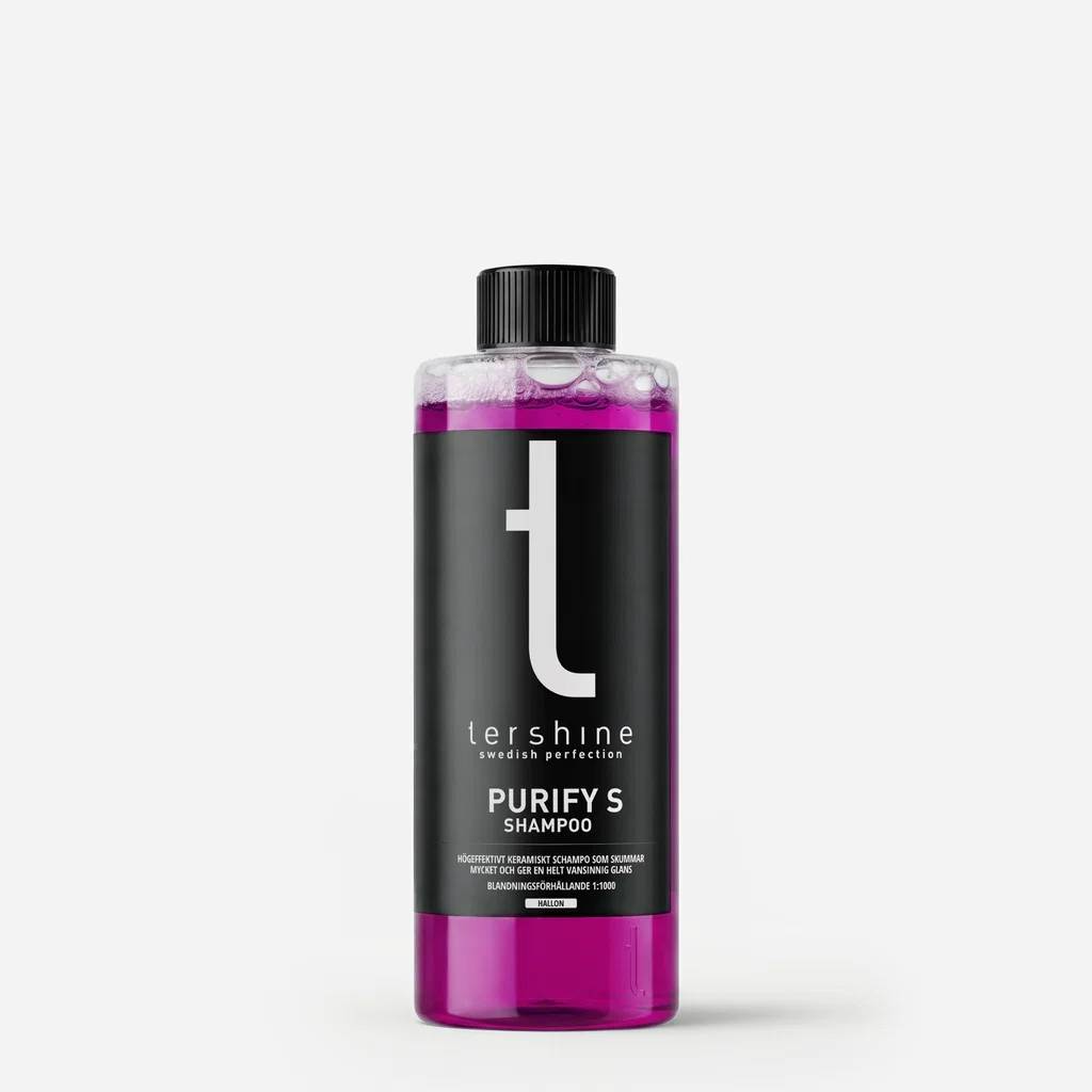 Tershine - Purify S - Keramiskt bilschampo 500 ml (Hallon)