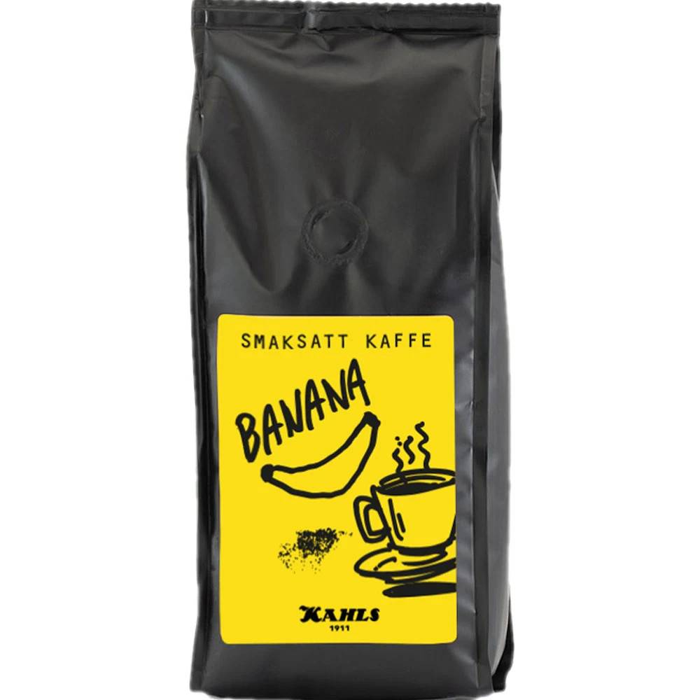 Bryggmalet smaksatt banankaffe - Kahls