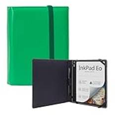 Fodral till EBOOK Pocketbook InkPad Eo - ereader - kompatibelt e-fodral (grön)