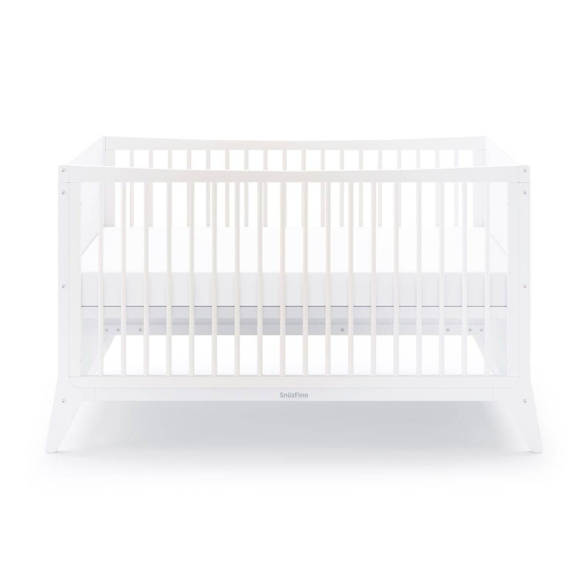 SnuzFino Cot Bed - White - Cot Bed Only