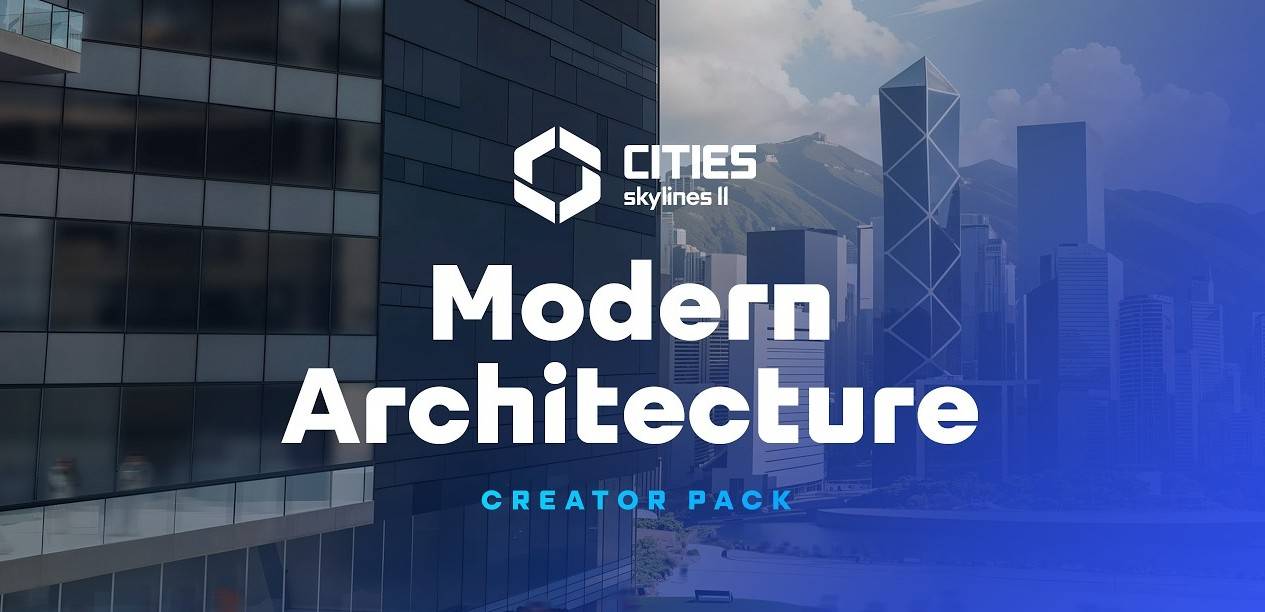 Cities Skylines II Creator Pack Modern Architecture DLC (PC) - Standard
