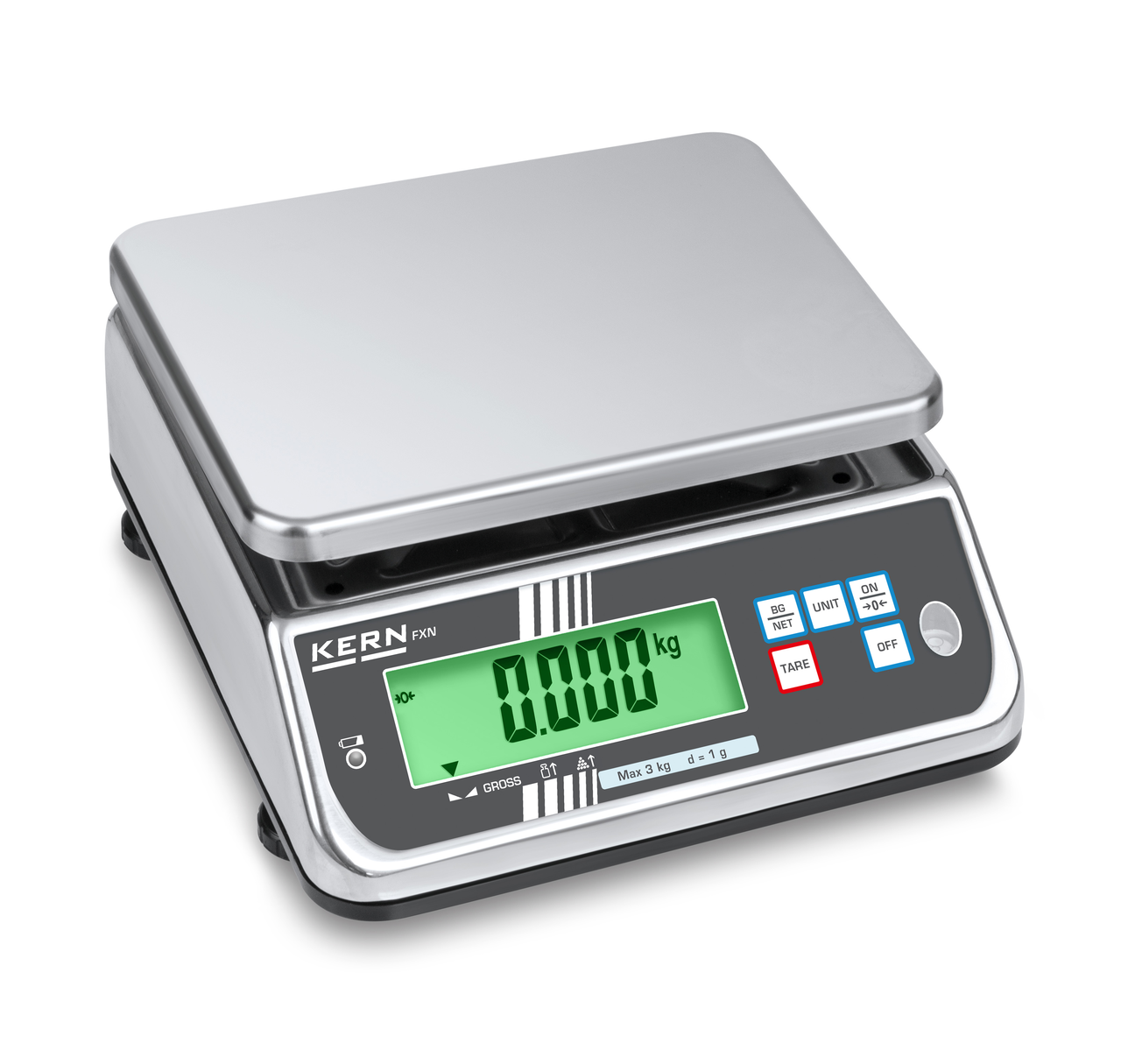 IP-klassad bänkvåg KERN FXN - FXN 30K-2M
