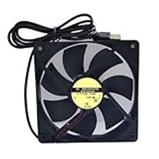 USB Cooling Fan, Quiet Computer Fan, PC Chassis Fan, Router Cooling Fan, Desktop Notebook Cooler,Effective Heat Dissipation, Optimal Cooling For Small Servers, Projectors, Chassis, Routers, Desktop,