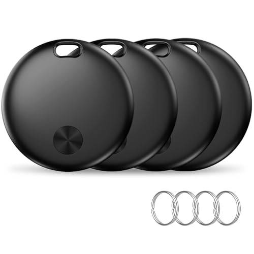 Hauibela Smart Air Tracker Tag 4Pack Kompatibel mit Apple Find My (Nur iOS)