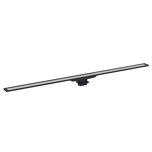 Geberit CleanLine20 afløbsrende L30-130cm, antracit/børstet stål