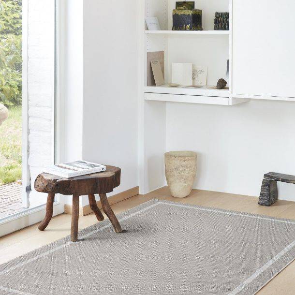 Fladvævet Tæppe Torino Beige 140 x 200.