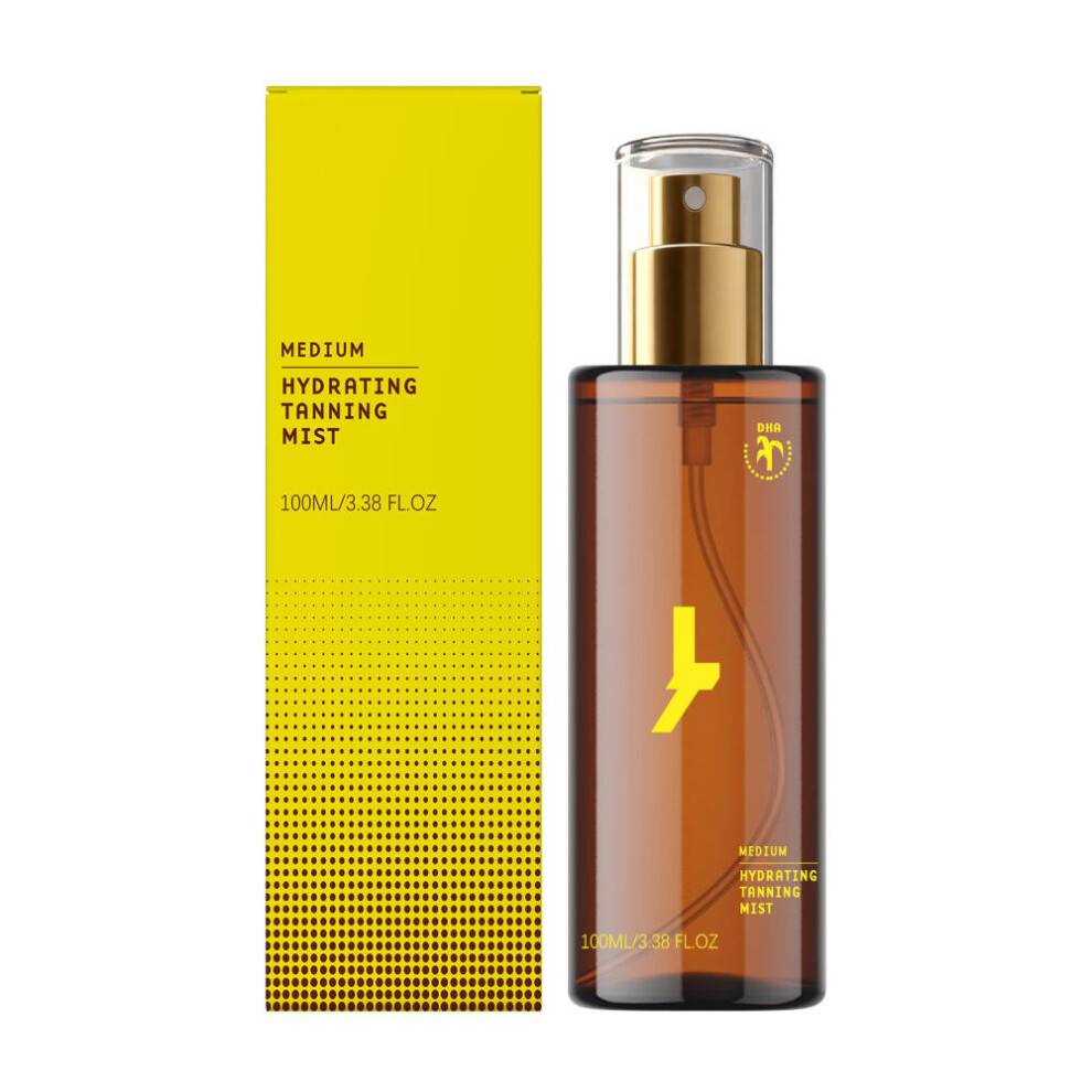 Selvbruneroliespray Fugtgivende bodymist til sommer udendørs glødende hud og fugtighedslås hydrering