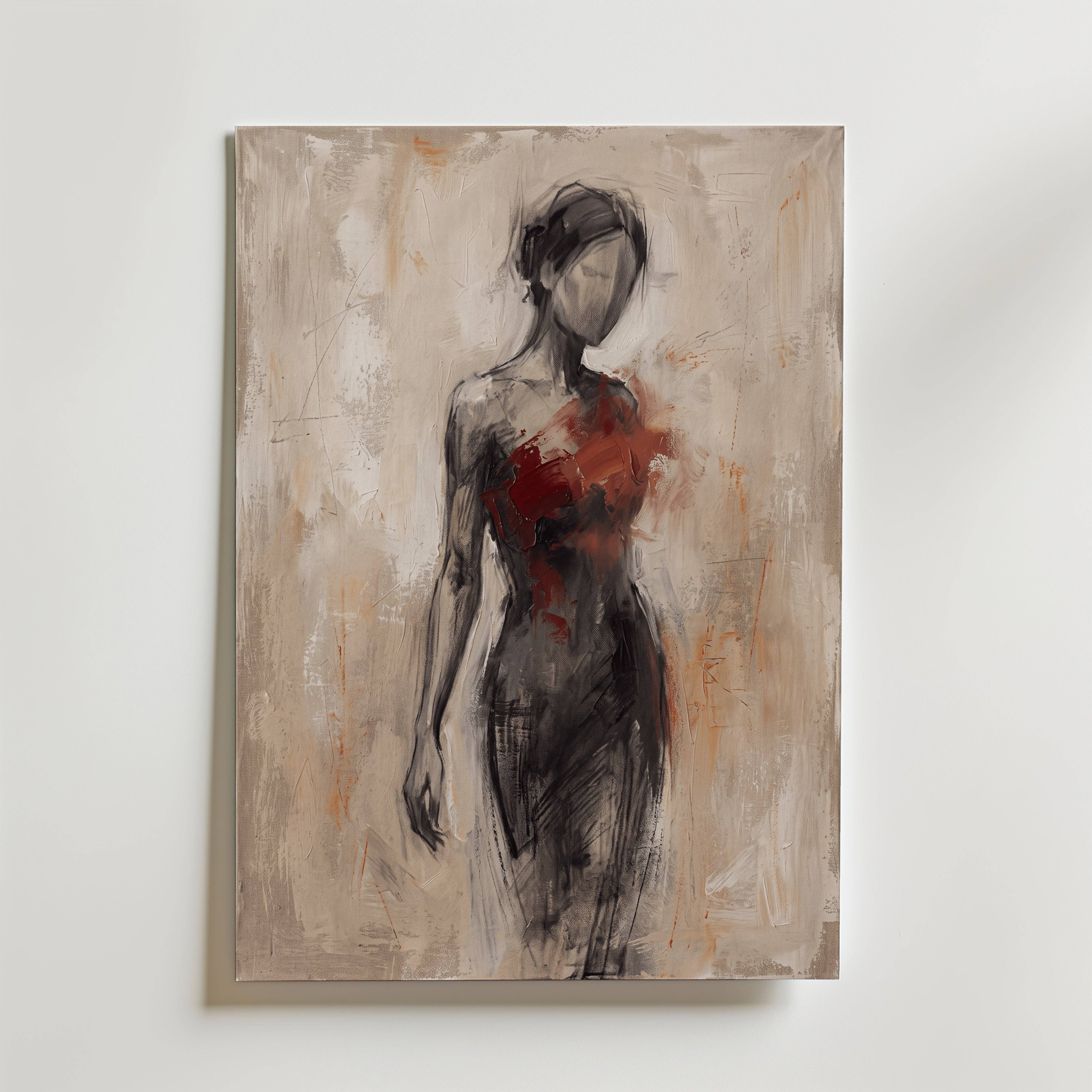 Un-Ami Beni - Premium Canvas 100x140 cm Utan passepartout