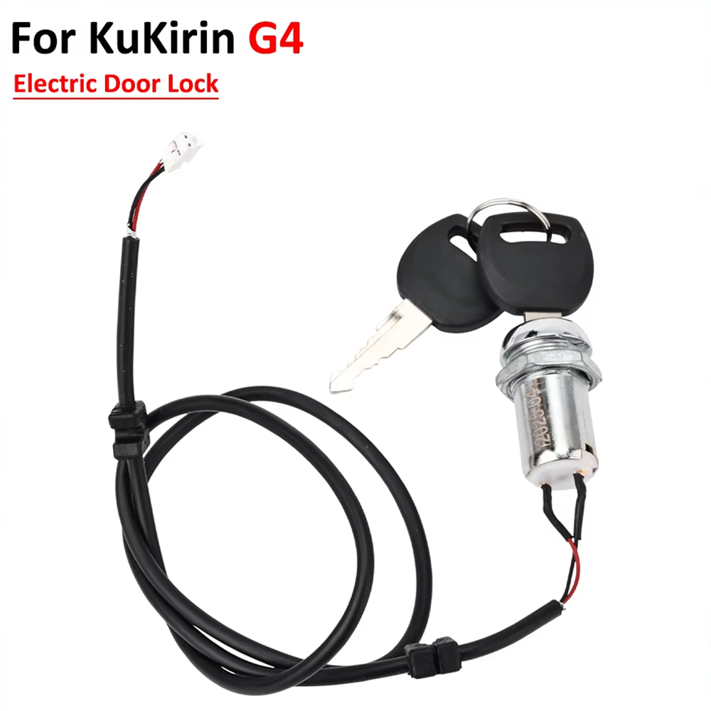 Power Switch for Kukirin G4 Electric Scooter Turn on Lock With 2 Keys Anti-theft Replacement Accessory