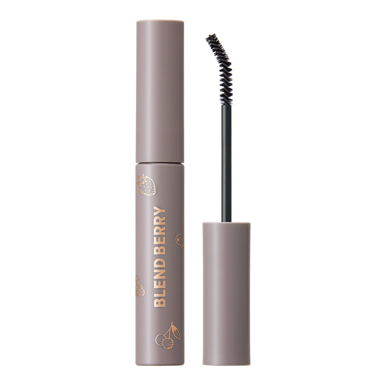 BLEND BERRY Cheer Me Curl Keep 001 Energy KOSE & Mascara, Waterproof, Black,