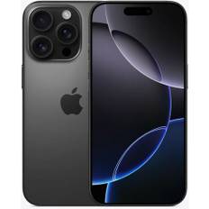 iPhone 16 Pro | 128 GB | Dual-SIM | svart titan | nytt batteri