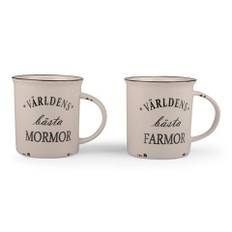 Mugg "Världens bästa Farmor/mormor" (Världens bästa mormor)
