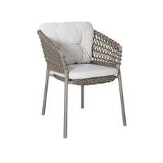 Cane-Line - Ocean Stol Taupe/Light Brown - Matstolar utomhus - Cane-line Design Team - Brun - Metall
