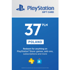 PlayStation Network Card 37 PLN (PL) PSN Key Poland