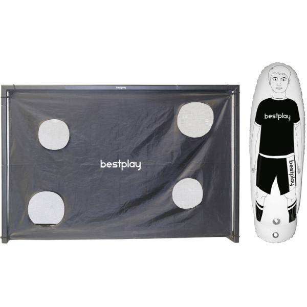 Bestplay håndboldmål + air dummy 240x160cm