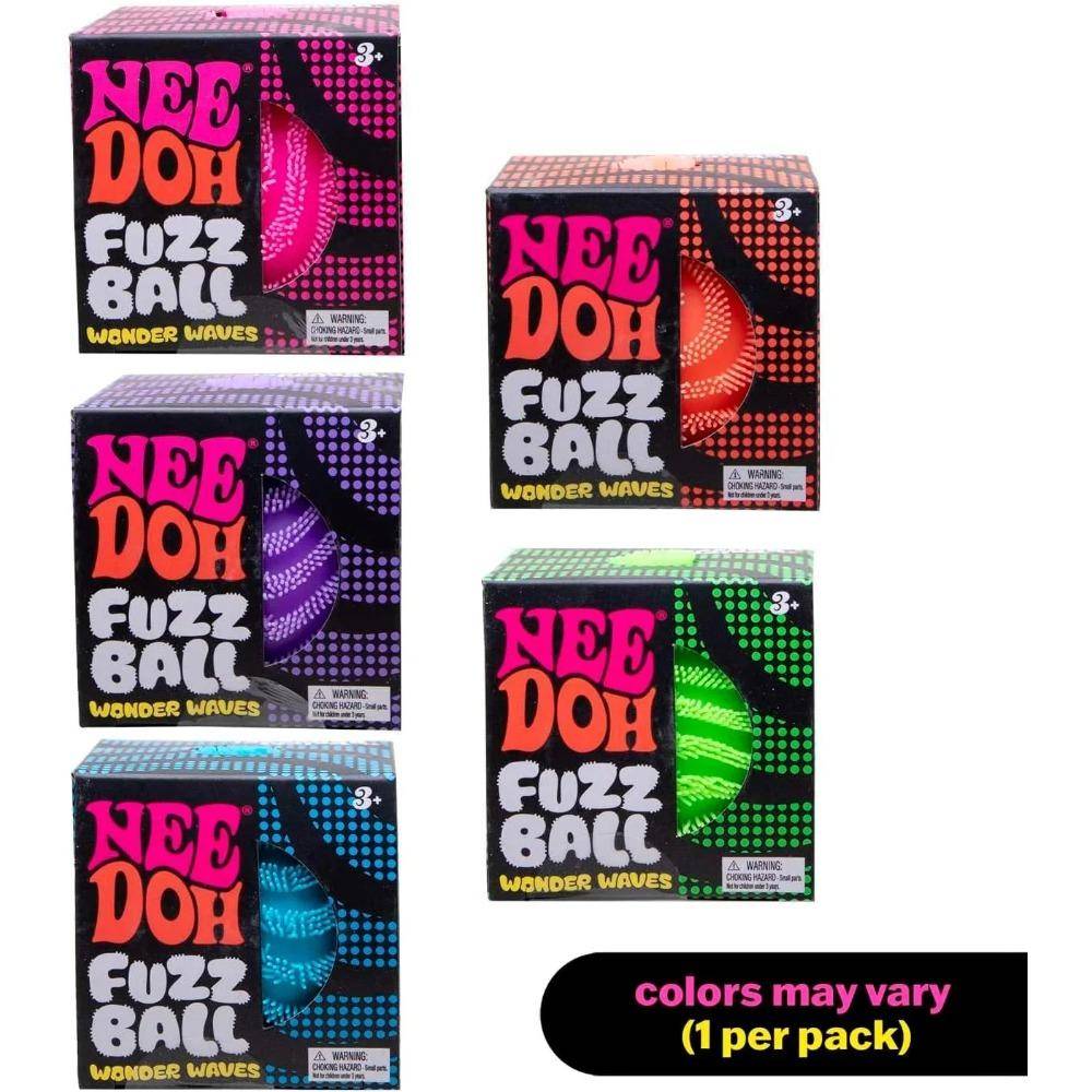 Nee Doh Fuzz Ball Blind Box Serie Skrivbordsdekoration Stresslindrande Leksaker Lämplig För Personer Under Press Rolig Mjuk Stressboll