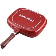 32cm dubbelsidig grill stekpanna non-stick grill matlagning verktyg hem diy grill pan pannkaka pan rektangulär pannkaka maker