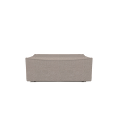 Catena Pouf Rectangular L501 - Cotton Linen - Natural