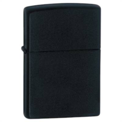 Zippo lighter - Black Matte.