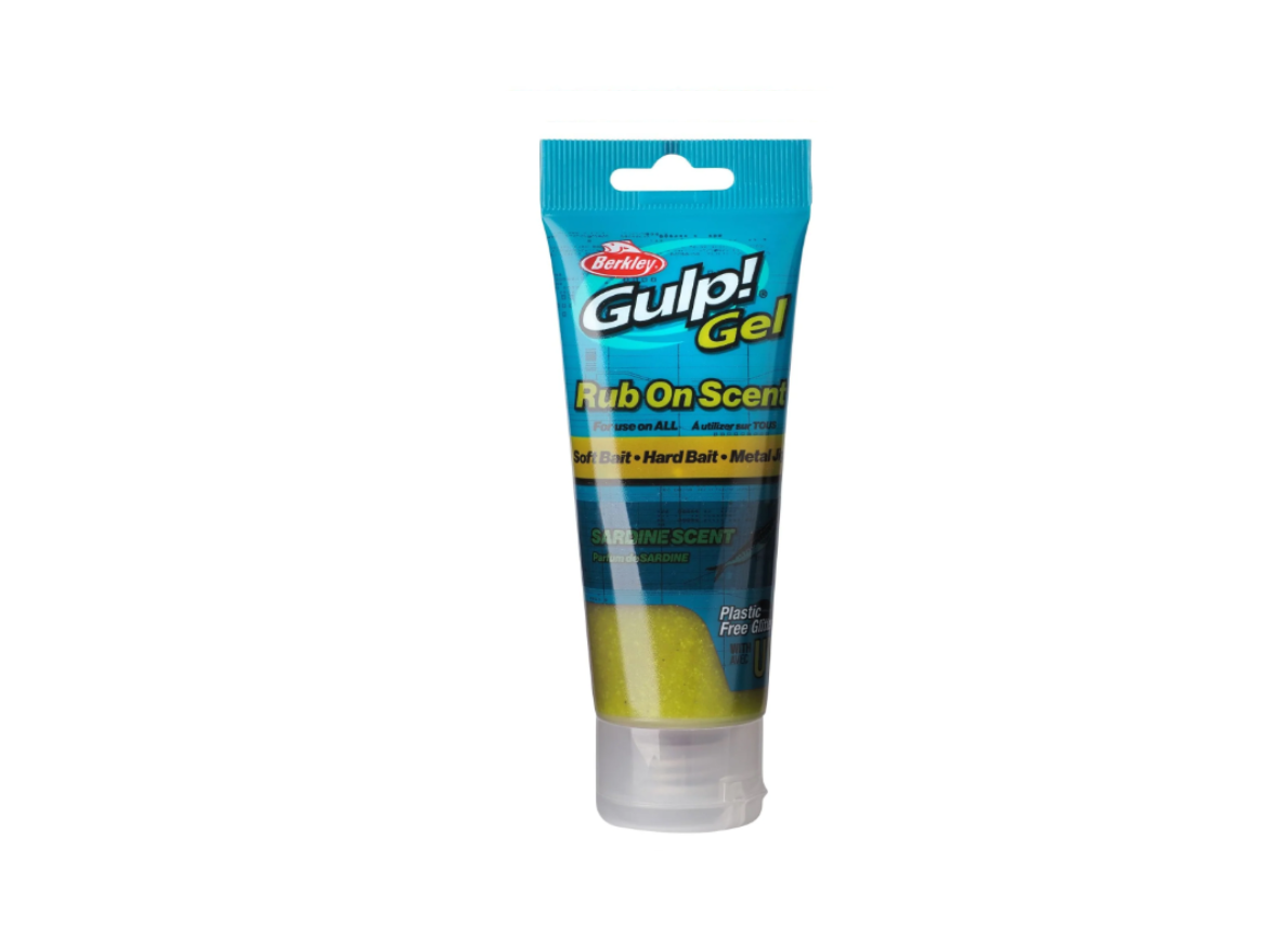 Gulp Gel 80ML Sardine Yellow Silver Flake.