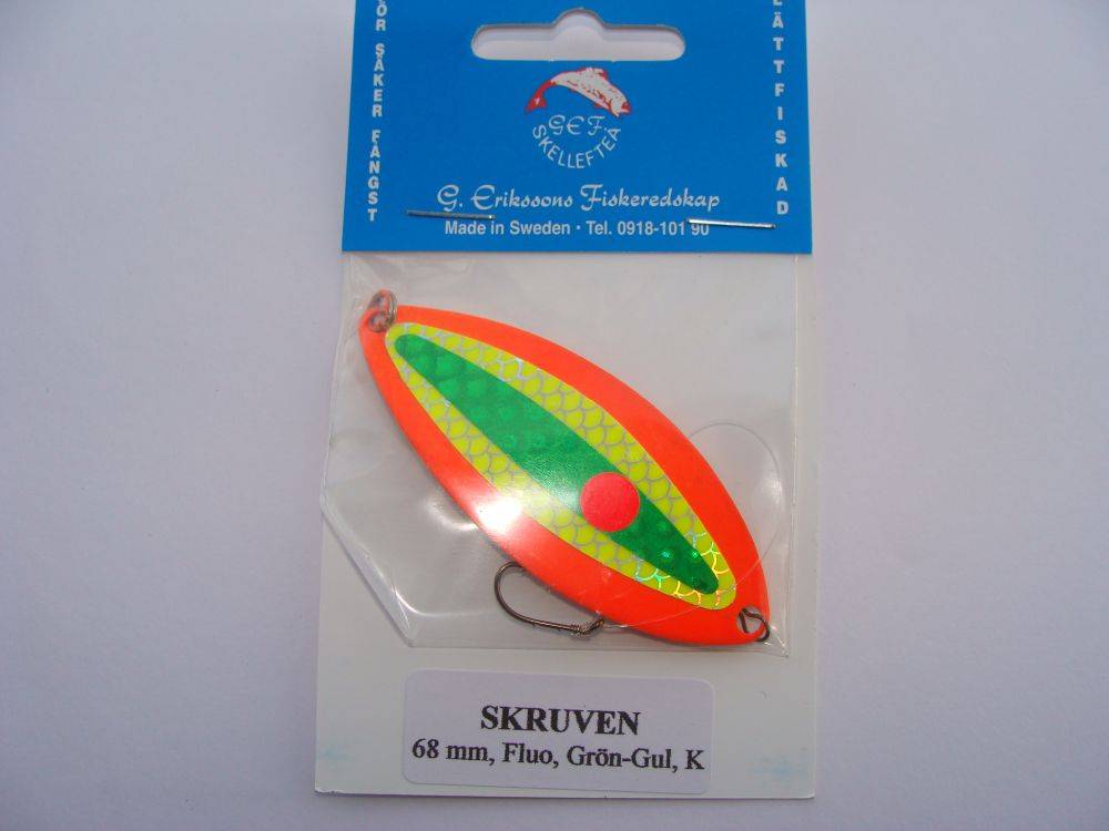Blänke G.Erikssons Skruven 68mm Fluo