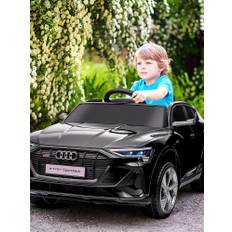 HOMCOM electric car for kids Audi e-tron Speed 3-5 km/h Black