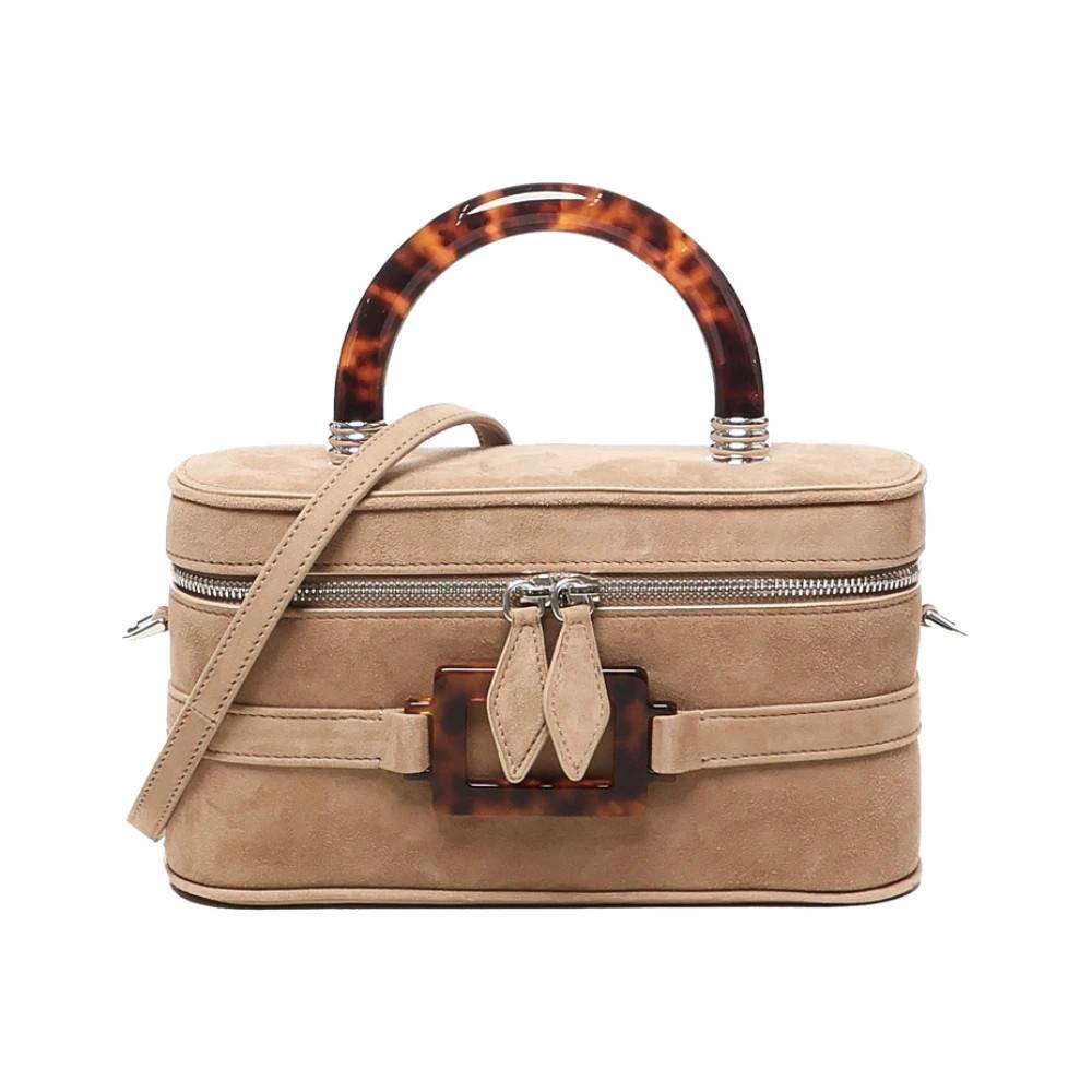 Roger Vivier Belle Vivier Vanity Mini Bag - Tasker - Dame - Lyserød - ONE SIZE - Uld