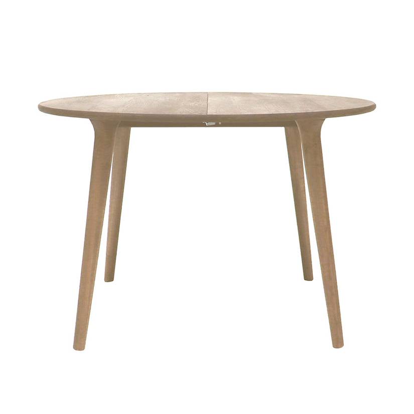 Clean Runt Ø115 cm Vitoljad ek - Matbord