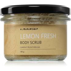Almara Soap Body Scrub Kroppsskrubb socker Lemon Fresh 180 g